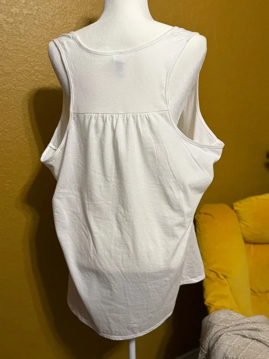 Custom Biker Graphic Plus Size Tank Top 3X - Thicc - Curvy - Body Positive - Picture 5 of 13